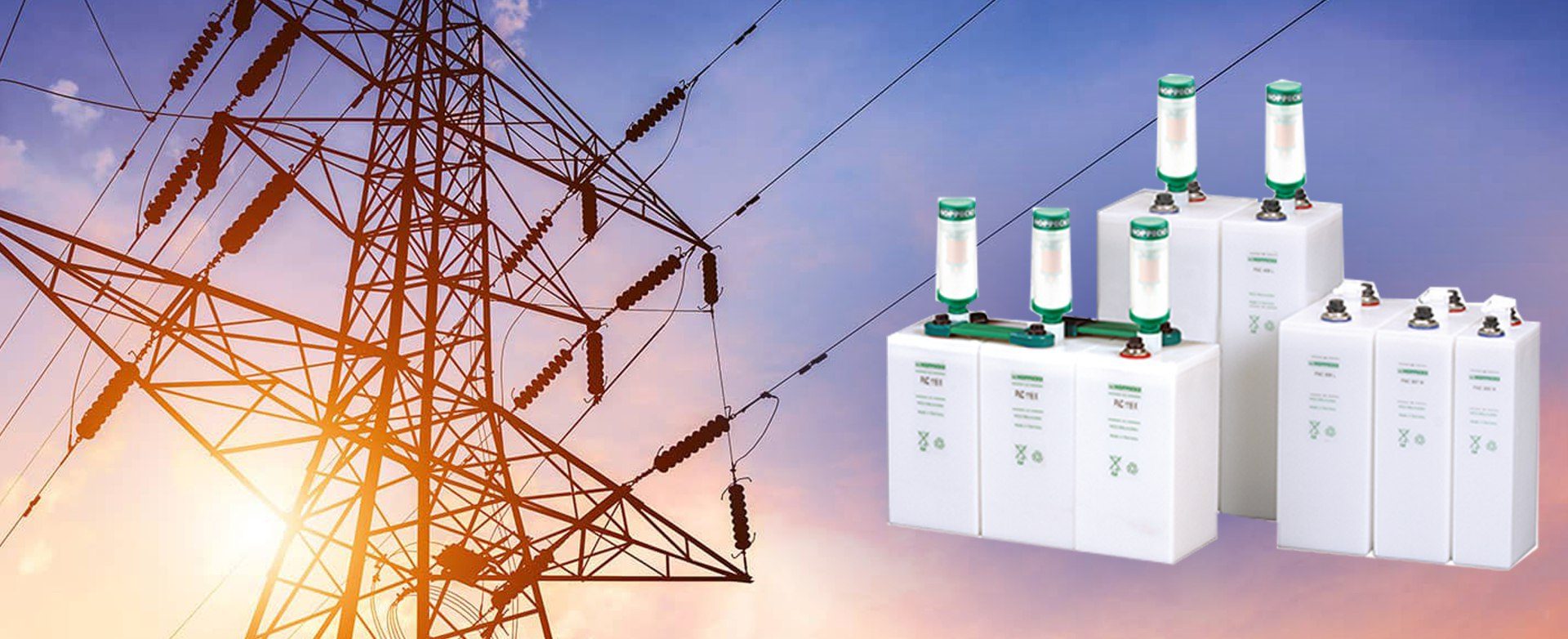 Аккумуляторы Hoppecke FNC: высокая надежность в энергетике и ж/д транспорте.