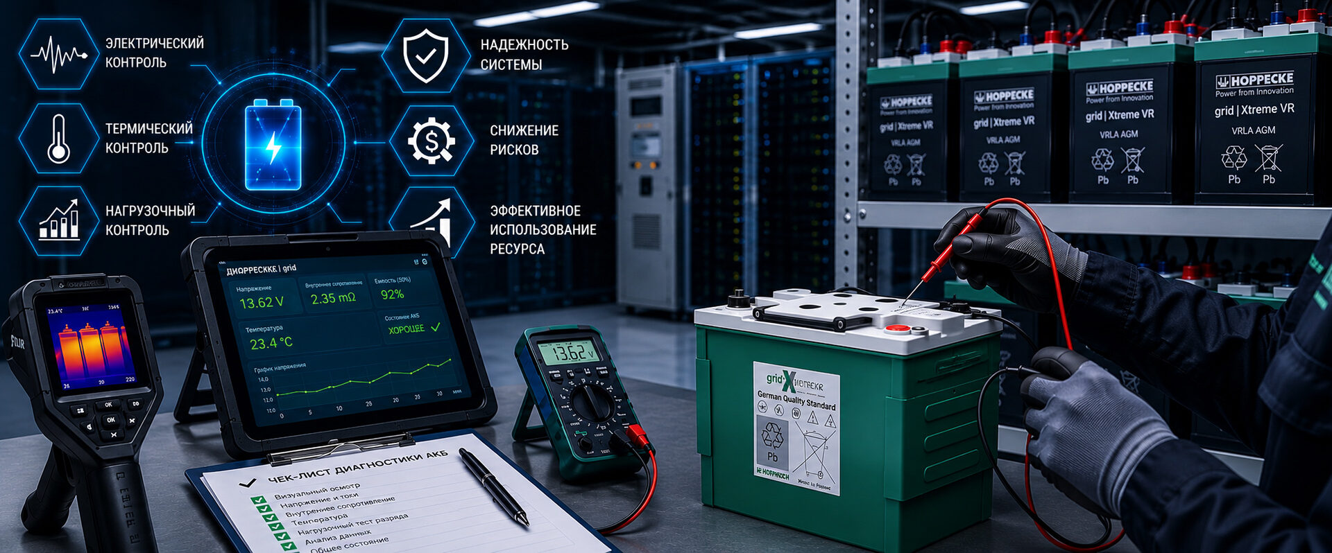 Типовые ошибки при эксплуатации промышленных аккумуляторов